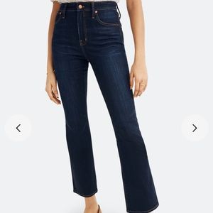 NWT Madewell Curvy Larkspur Demi Cali High Rise